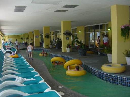 Water Park at Camelot by The Sea 200 ft. heated Indoor lazy river