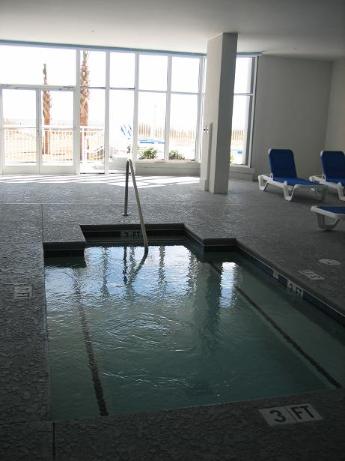 Hot Tub at Ocean Blue Myrtle Beach - Luxury Vacation Rental in Myrtle Beach SC - Myrtle Beach Rental Houses