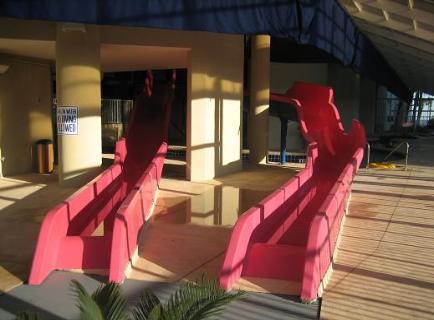 Dunes Village Resort Water Slides at Dunes Village in Myrtle Beach - Largest indoor water park in all of Myrtle Beach SC